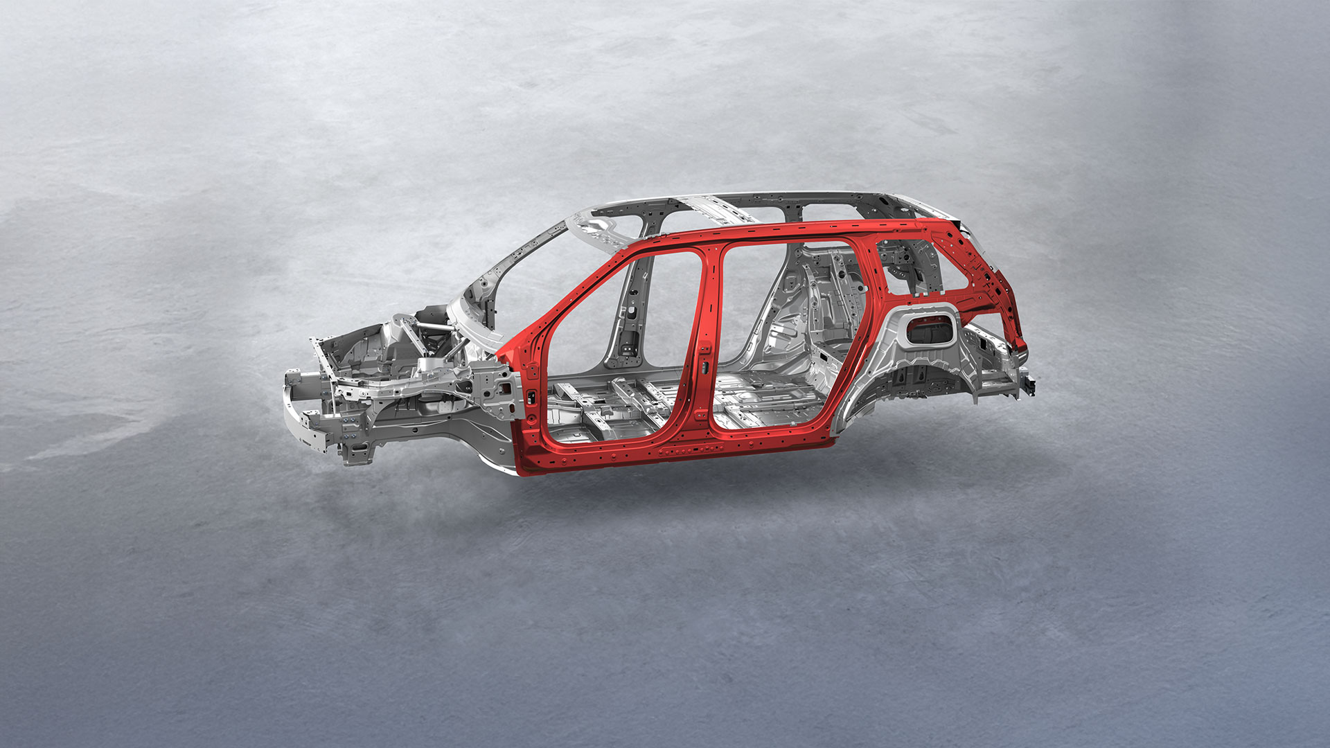 Силовой каркас кузова Lynk & Co 900